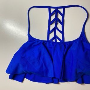 PINK Royal Blue Swim Top
